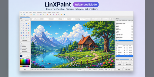 Cover image for LinXPaint