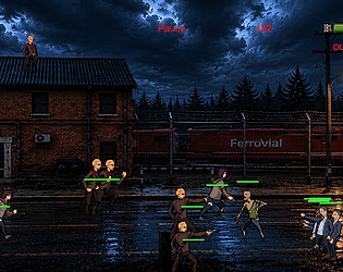 Matar Zombie game screenshot