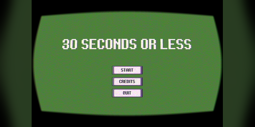 Cover image for 30 Seconds or Less