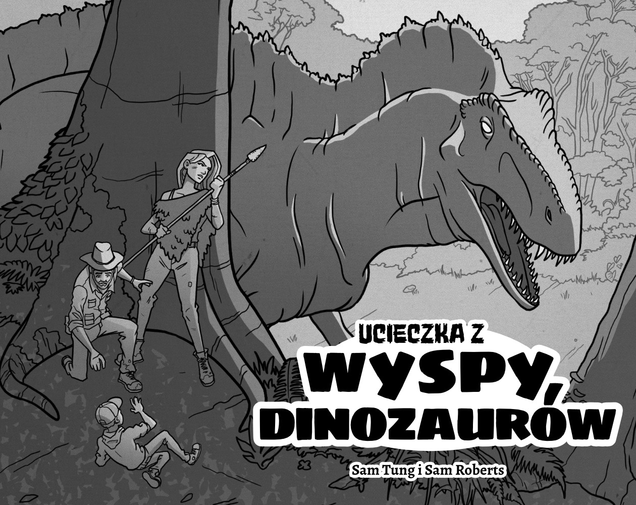 Cover image for Ucieczka z Wyspy Dinozaurów
