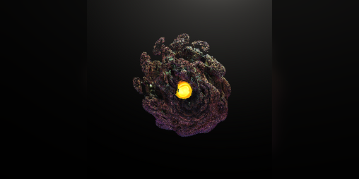Cover image for Audio reactive living Mandelbulb 3D - Godot Shader showcase