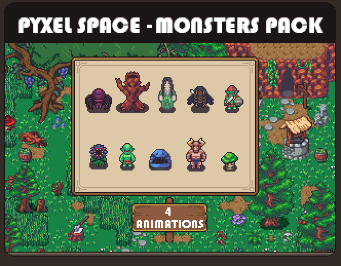 Modern User Interface - RPG asset pack [16x16] | Modern UI Halloween ...