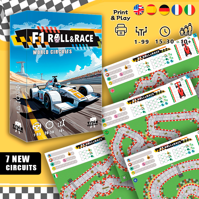 F1 Roll & Race: World Circuits