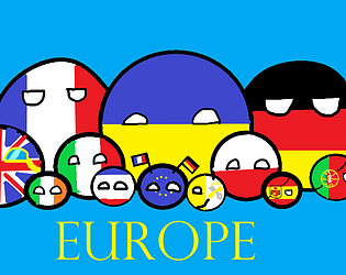 CountryBalls Europe game screenshot