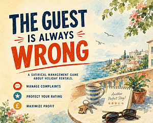THE GUEST IS ALWAYS WRONG cover
