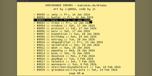 Cover image for kamiokande dreams