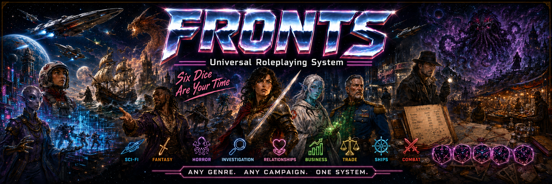 Fronts Universal Roleplaying System