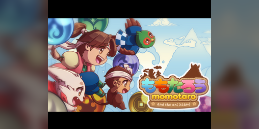 Cover image for Momotaro and the Oni Island