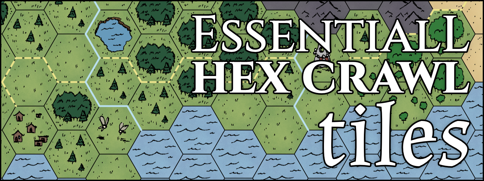 Essential Hex Crawl Tiles