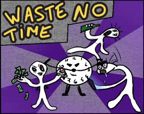 Waste No Time game screenshot