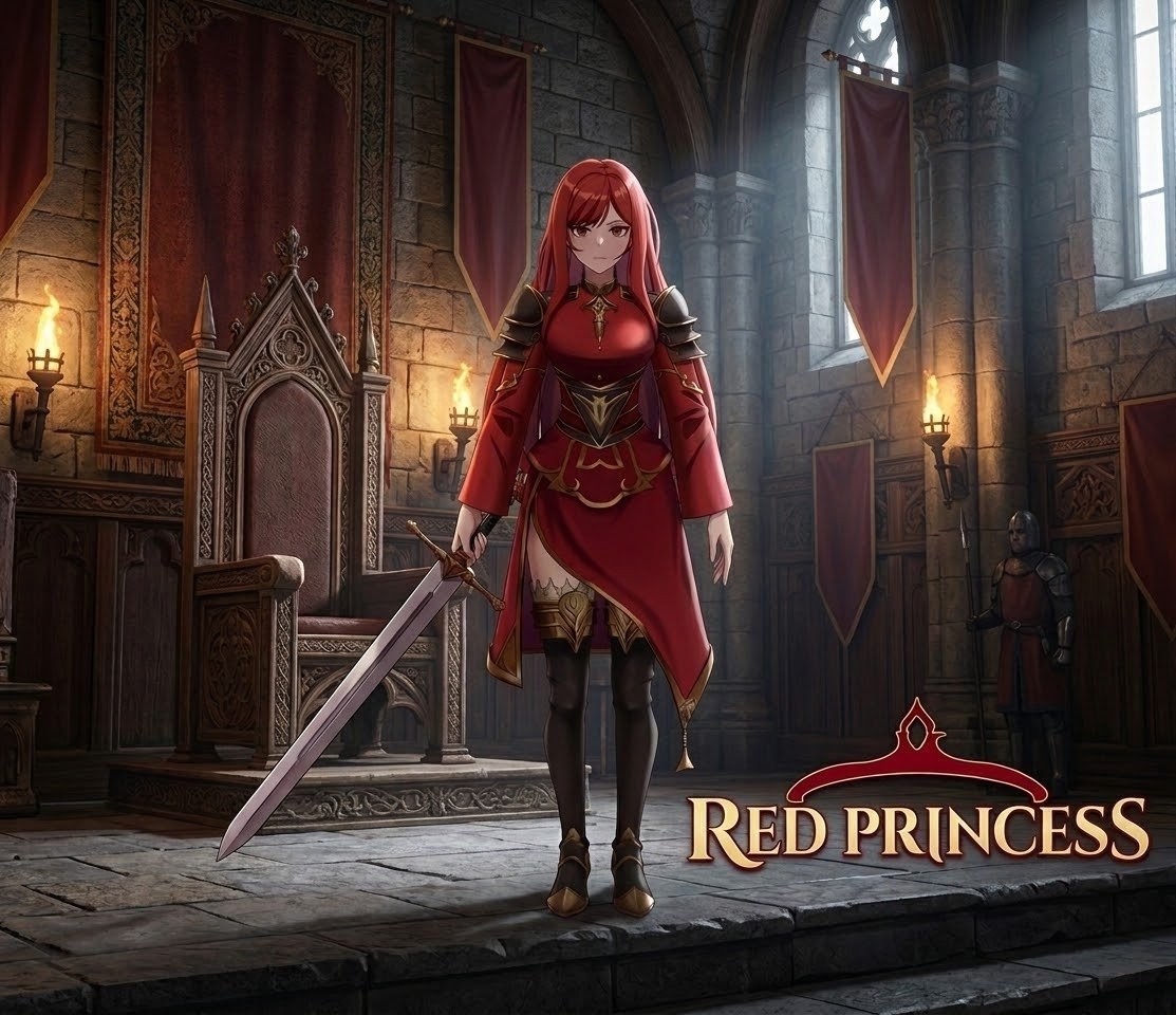 Cover image for Red Princess | Yandere Romance RPG
