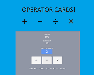 Operator game [Free] [Puzzle]