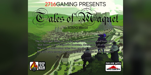 Cover image for Tales of Maquet : An ICRPG World