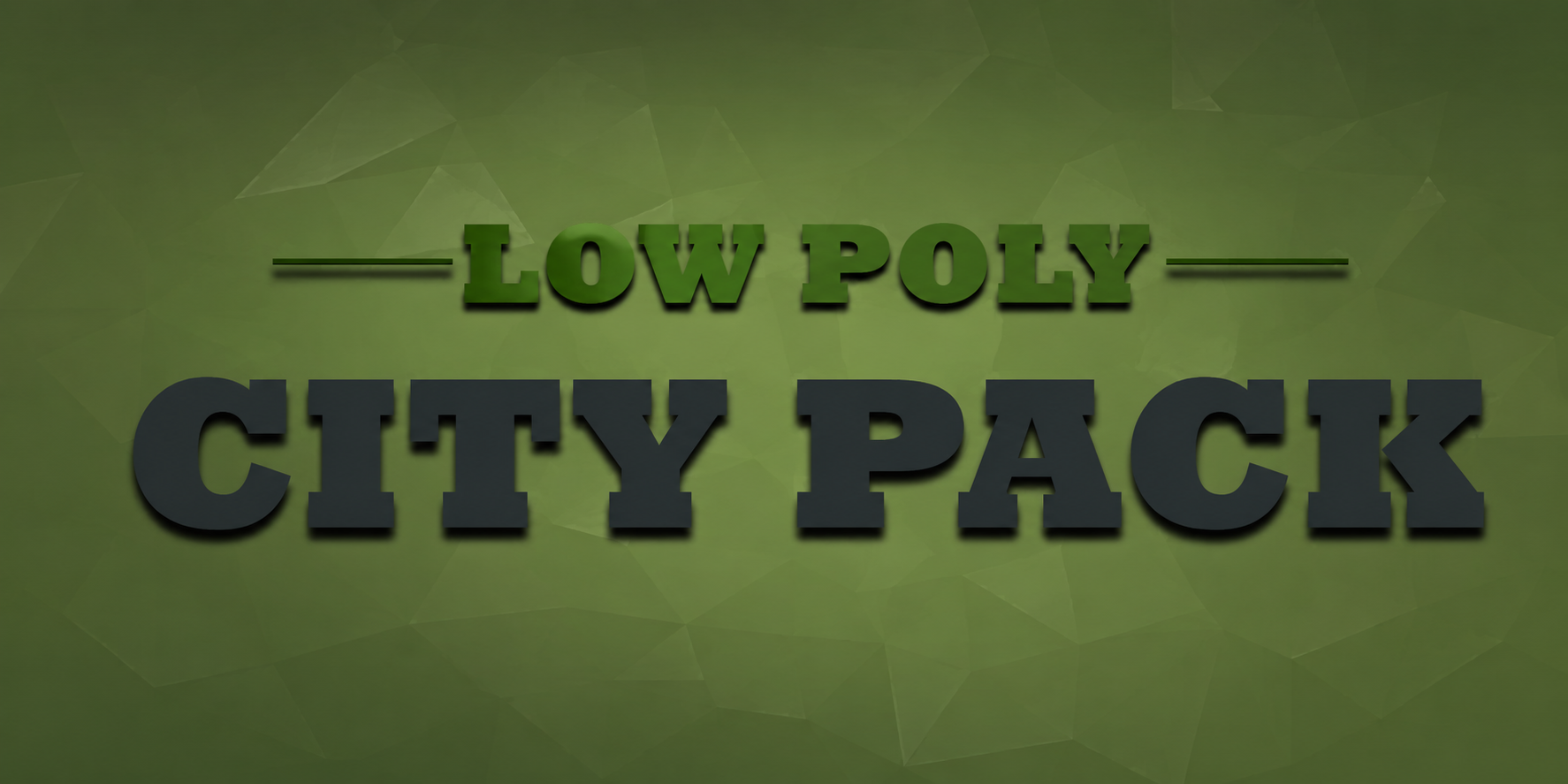 LOW POLY CITY PACK