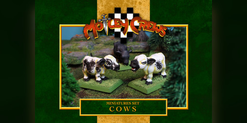 Cover image for Motley Cows Miniatures Set