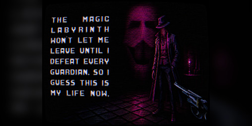 Cover image for the magic labyrinth wont let me leave until i defeat every guardian so i guess this is my life now