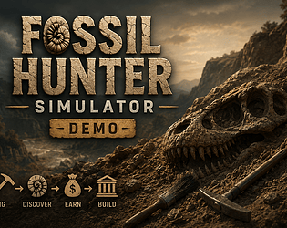 Fossil Hunter simulator [DEMO] (English language will be added soon) [Free] [Adventure]