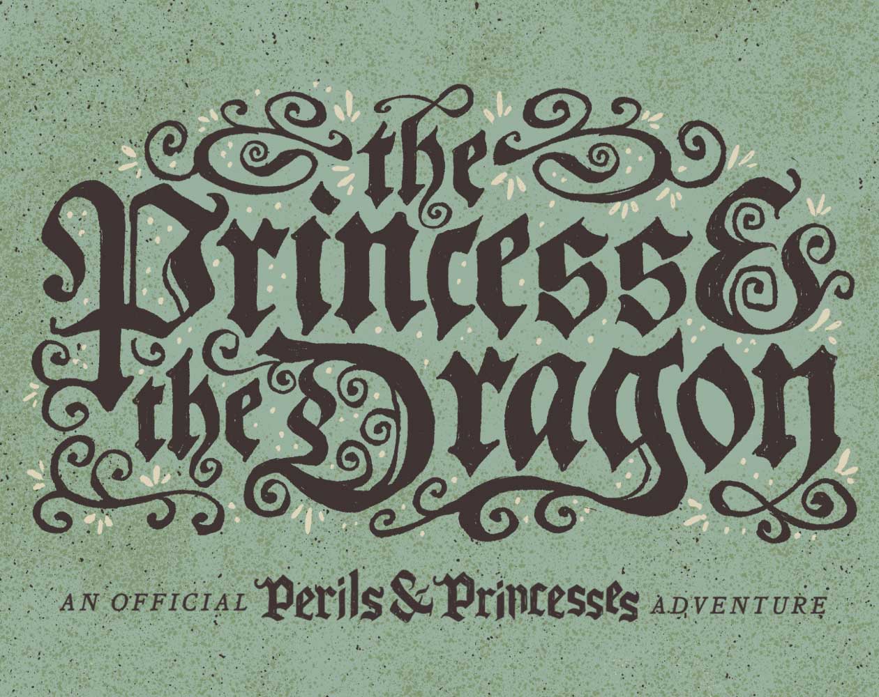 Cover image for The Princess & The Dragon