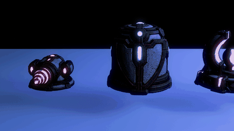 Crystal Construct Army animated model showcase