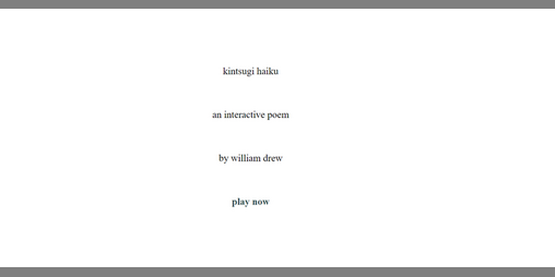 Cover image for kintsugi haiku
