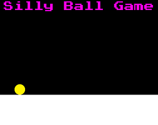 Silly Ball Game game screenshot