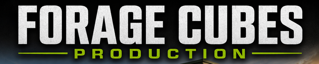 Forage Cubes Production