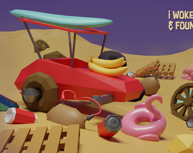 [GGJ20] I woke up in a desert and found a broken car..