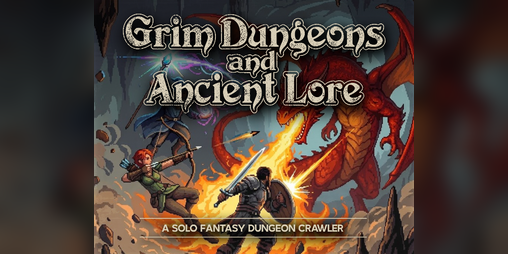 Cover image for Grim Dungeons and Ancient Lore