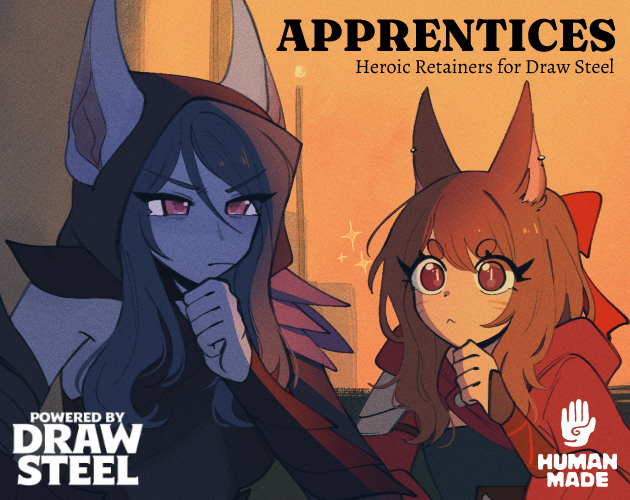 Cover image for APPRENTICES: HEROIC RETAINERS FOR DRAW STEEL
