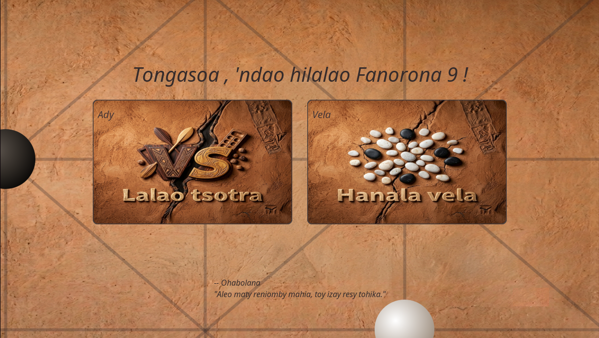 Screenshot 1 for Fanorona 9