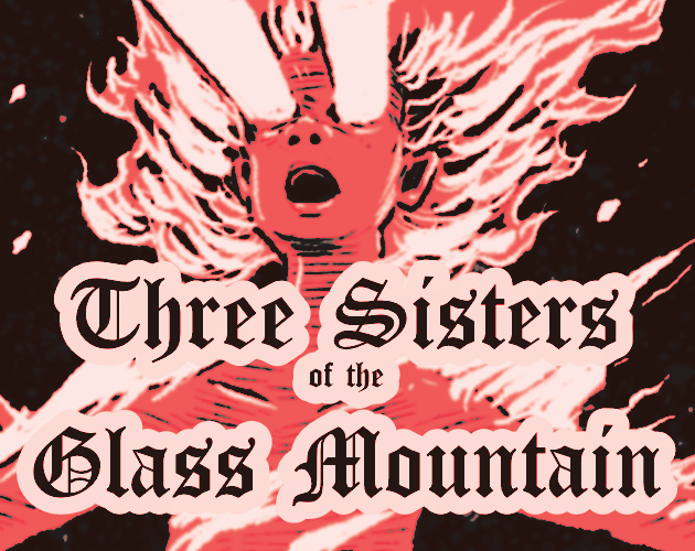 Cover image for Three Sisters of the Glass Mountain
