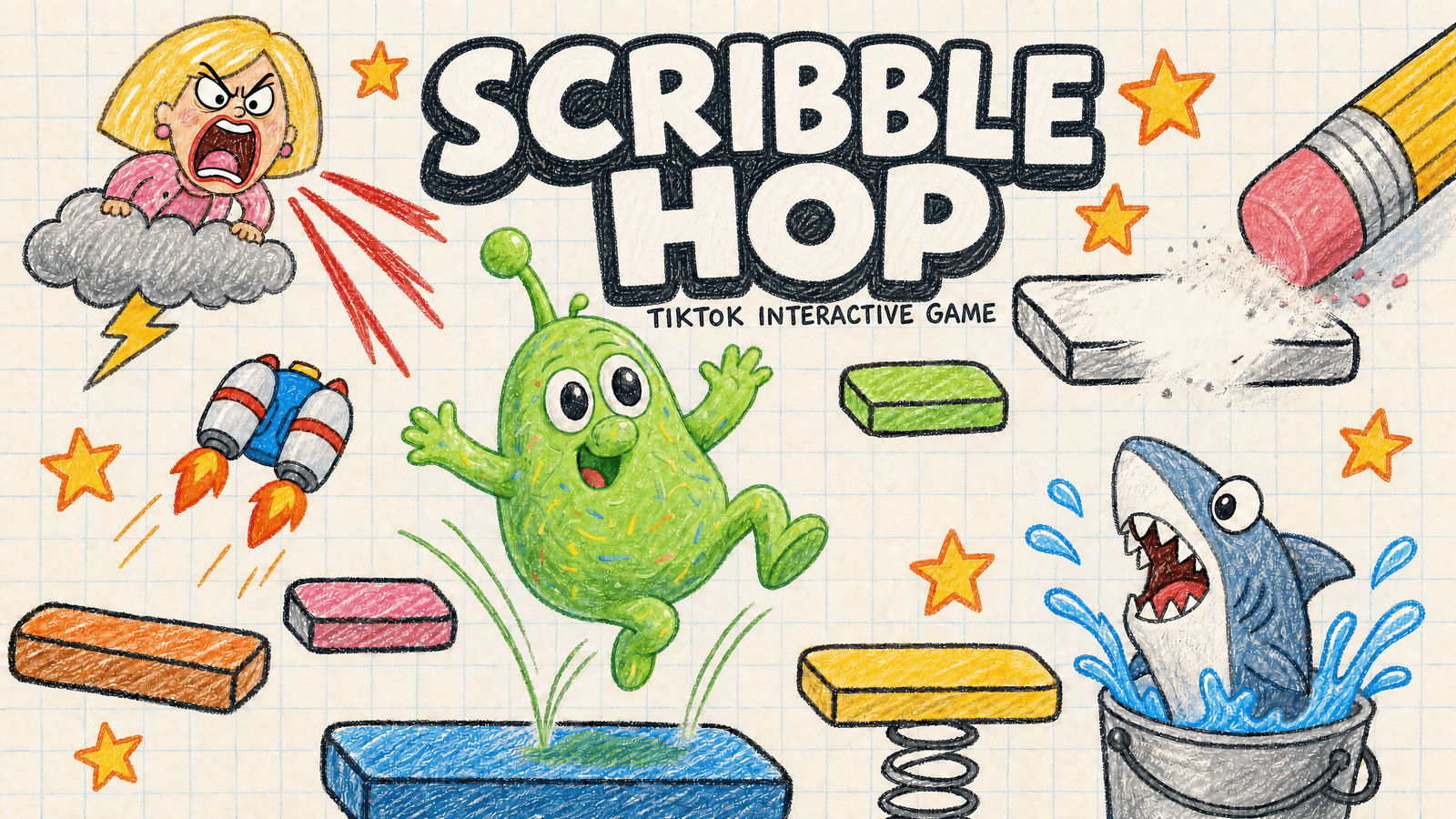 Scribble Hop - Tiktok Live Interactive Game