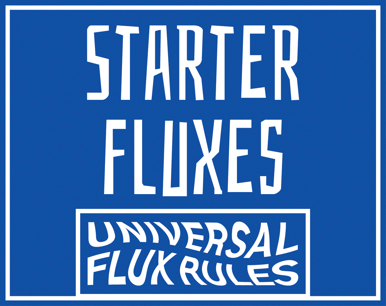 Cover image for UFR Flux Starter Pack