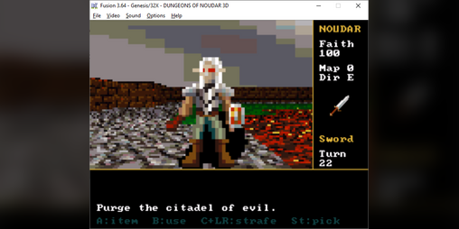 Cover image for Dungeons of Noudar for Sega 32X