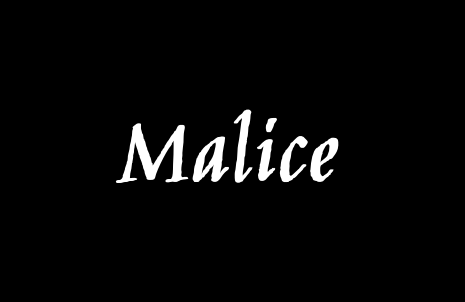 Cover image for Malice