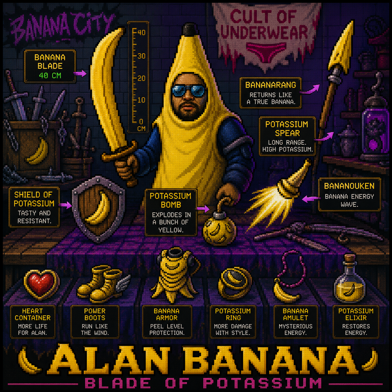 Alan Banana: Blade of Potassium