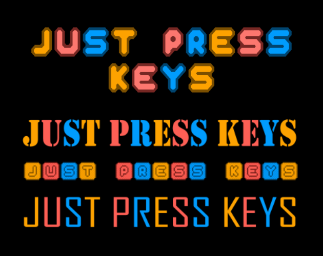 Cover image for Just Press Keys DEMO