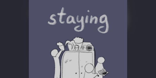 Cover image for Staying