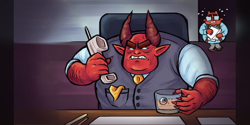 Cover image for One Hell of a Boss
