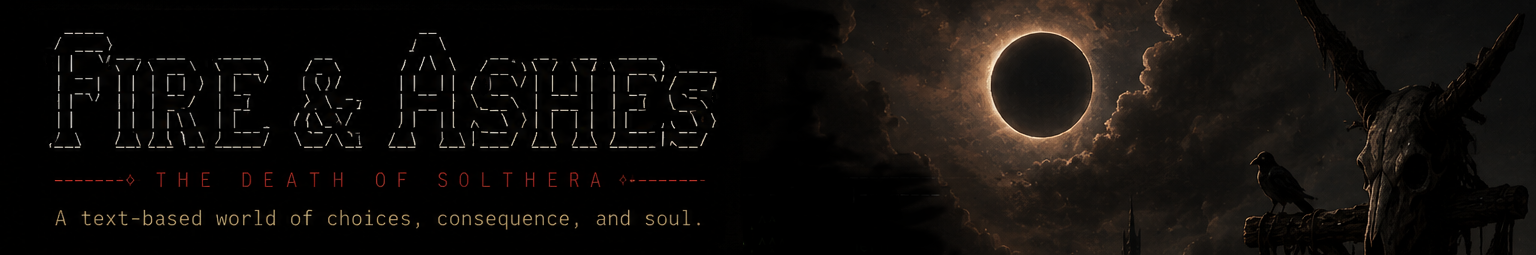 Fire & Ashes: The Death of Solthera