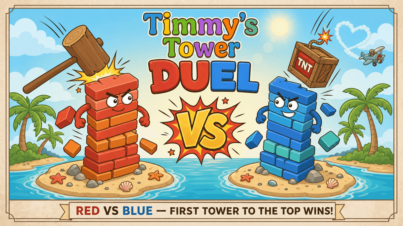 Timmy's Tower Duel - Tiktok Live Interactive Game