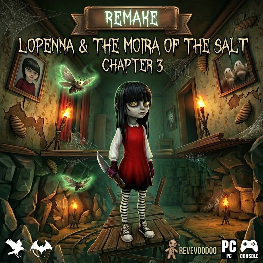 Cover image for Lopenna & The Moira of the Salt REMAKE CH. III