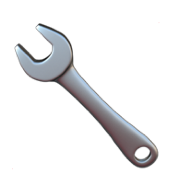 Wrench Emoji by Niborious
