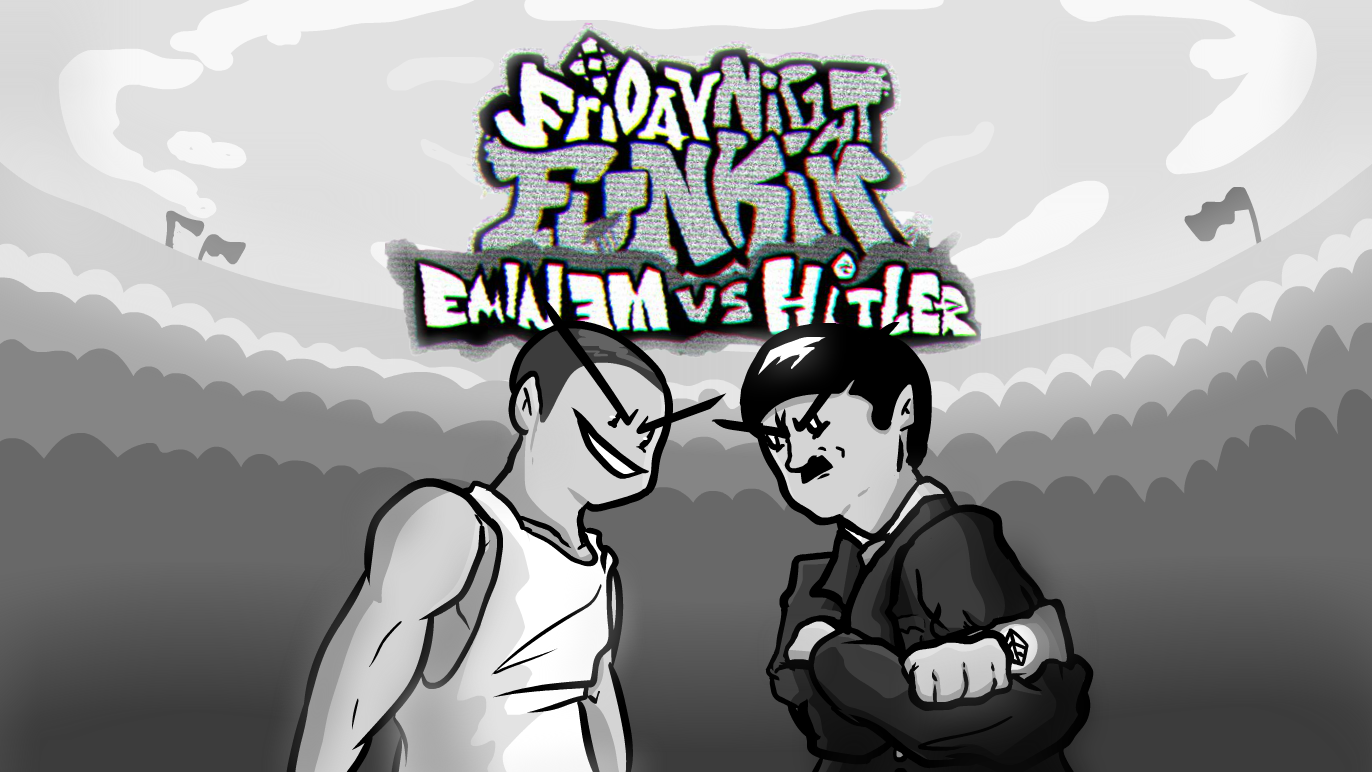 FNF Eminem vs Hitler Mod Art FNF Eminem vs Hitler Mod Art