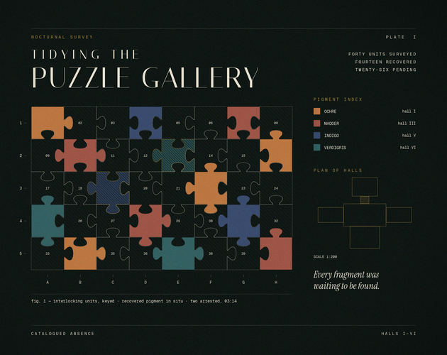 Cover image for Tidying the Puzzle Gallery