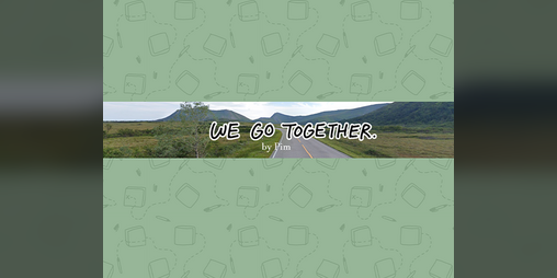 Cover image for "we go together" Full Webcomic