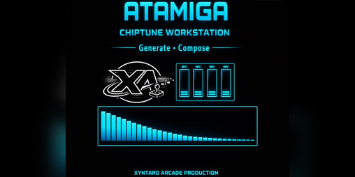Cover image for ATAMIGA CHIPTUNE WORKSTATION - Generate · Compose