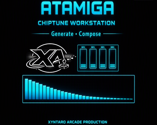 Cover image for ATAMIGA CHIPTUNE WORKSTATION - Generate ยท Compose
