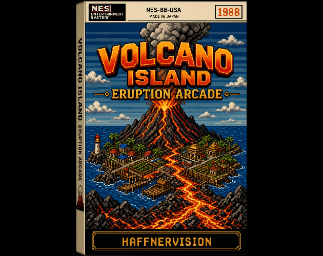 Cover image for VOLCANO ISLAND