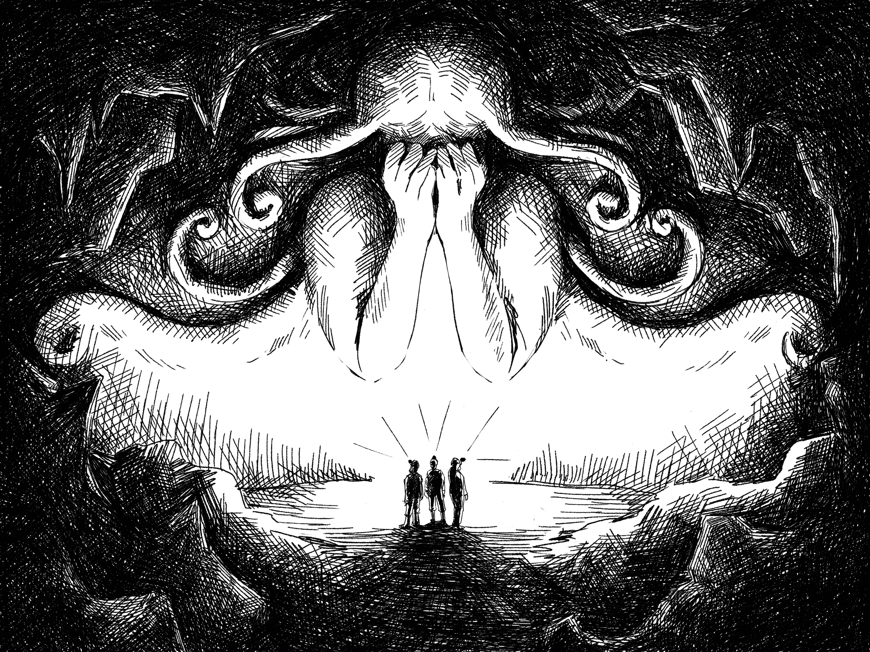 Cover image for The Deepest Dark